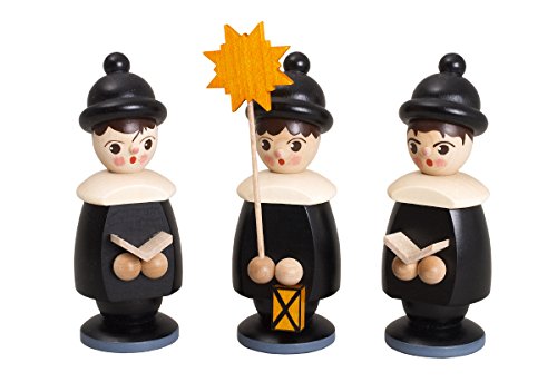 Chanteurs de carol 100 mm pour votre décoration de table de Noël authentique de Seiffen