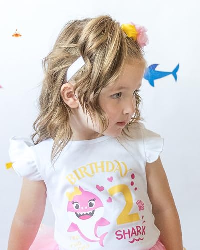 Image of Perfect Pairz 2nd Birthday Outfit Baby Girl Tutu Dress Set