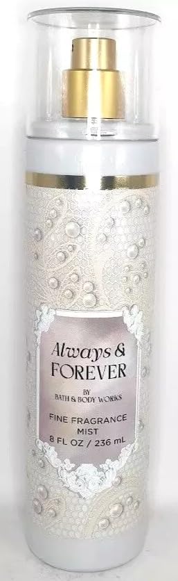 Bath and Body Fine Fragrance Mist ALWAYS & FOREVER 8oz Body Spray Mist Bottle