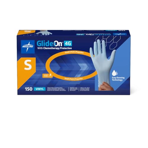 Medline Glide-On 4G �X�g���b�` �r�j�[�� �����p��� ���w�Ö@ �p�E�_�[�t���[ S�T�C�Y