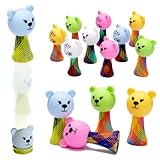 Sepco 50PCS Mini Jumping Popper Spring Launcher Little Pop up Jumper Bouncy Party Favors Kids Bulks Toys for Easter Eggs Fillers Christmas Stocking Stuffers