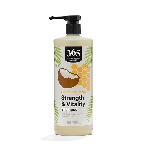 365 by Whole Foods Market Strength & Vitality Shampoo Coconut & Honey 32 Fl Oz