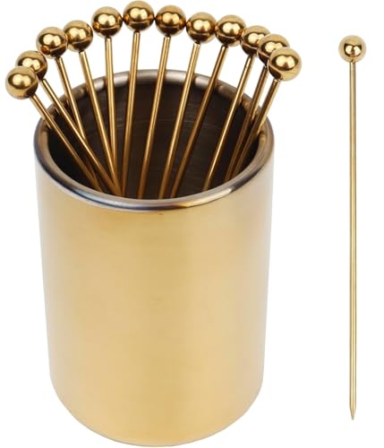 Lexenic Cocktail Picks Set with Holder