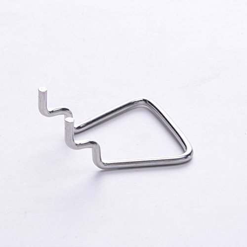 Deekoudt Hanger Shelf Display Hook, 20 Stainless Steel Hooks, Store, Supermarket, Workshop Hanger Pliers thumb #1