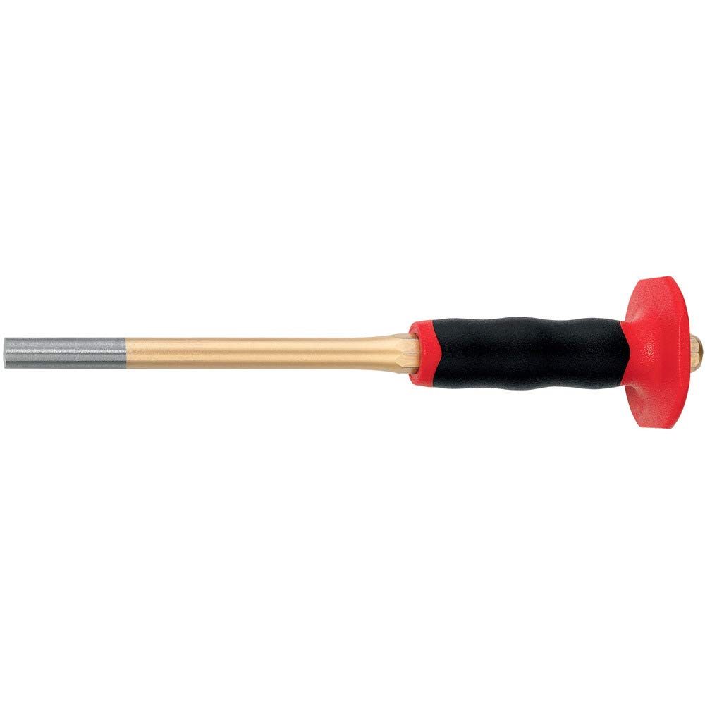 Rennsteig 451 316 0 "XXL" Octagonal Pin Punch with Handguard, Multi-Colour, 16 x 290 mm