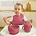 Imagen de TINYCARES Vajilla Bebe Silicona