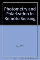 Photometry and polarization in remote sensing 0444008926 Book Cover