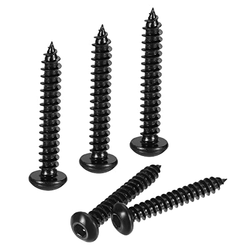 Vis autotaraudeuses hexagonales M3 x 20 mm en acier au carbone à pas précis uxcell