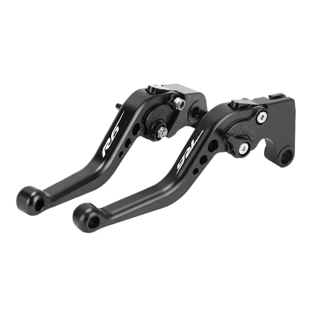 Leviers frein et embrayage YZF R6 courts réglables 6 vitesses pour moto Yamaha 1999-2021