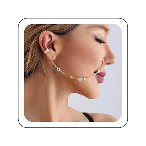 Wendalern Punk Falso Anillo de la Nariz Aro Evil Eye Anillos de la Nariz con Borla Azul Ojo de la Nariz a la Oreja de la Cadena de la Nariz de la India Stud Accesorios para el Cuerpo de la Mujer | Ya disponible en tu tienda friki favorita! En mundofriki.es! Wendalern Punk Falso Anillo de la Nariz Aro Evil Eye Anillos de la Nariz con Borla Azul Ojo de la Nariz a la Oreja de la Cadena de la Nariz de la India Stud Accesorios para el Cuerpo de la Mujer | Ya disponible en tu tienda friki favorita! En mundofriki.es!