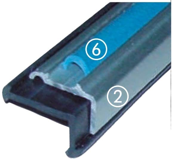 Goma 12,5 Mm Negro Perfil Cubre Tornillo Para Exterior De La Caravana Hobby U Otros - Foto 13