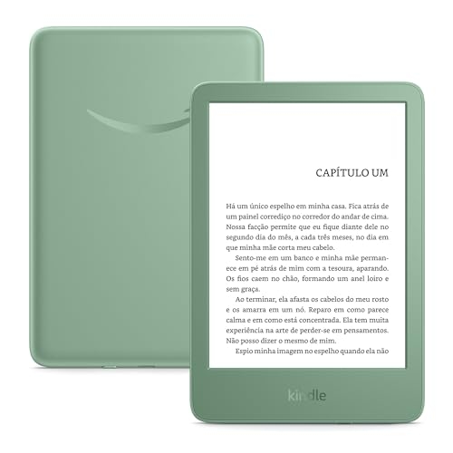 Kindle 16 GB (Geração mais recente) - Leve e compacto, com tela antirreflexo, trocas de...