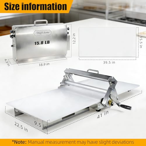Commercial dough sheeter machine