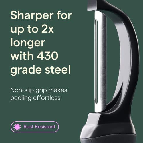  * Swivel Vegetable Peeler, Potato Peeler with Potato Eye Remover, Stainless Steel Peeler for Kitchen, Non-Slip, Comfortable Grip, Easy to Clean and Use Veg Peeler