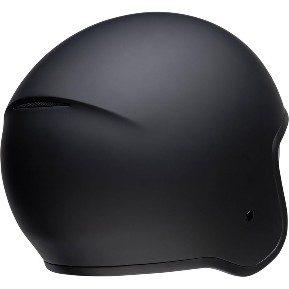 Bell TX-501 Solid ECE kask typu jet – tradycja i innowacja, nowoczesne funkcje, ochrona i komfort, dobra wentylacja, regulowane dopasowanie, idealny do MX i offroad, kolor: czarny matowy, rozmiar: XL