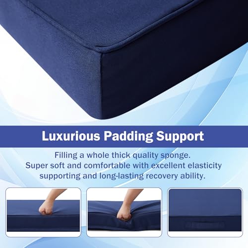 4-Pk IASEAHK Outdoor Patio Chair Cushions (Various) - image 4