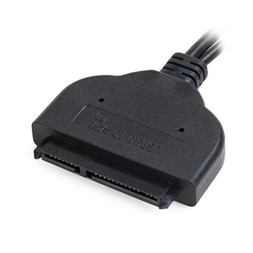 Cable SATA a USB 3.0 para disco duro 2.5" con cable de alimentación USB miniatura 5