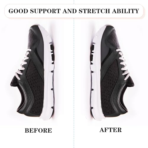 YBEATY 8 Paar Schuhspanner Formhalter Faltenschutz Leder verstellbar flexibel für Sportschuhe Sneaker Stiefel Herren Damen