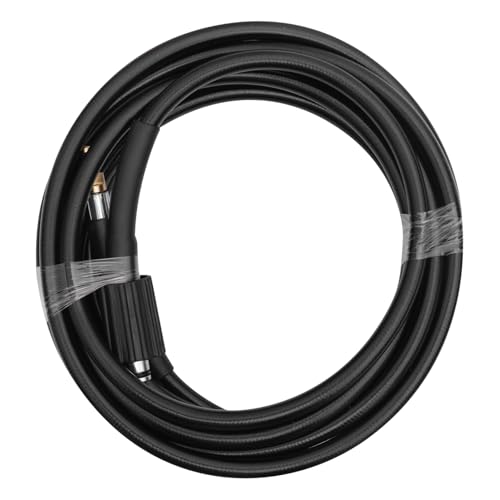NULYLU Replacement High Pressure Washer Hose 5m Cleaning Extension for Car Washer Airless Paint Hose for High Pressure Sprayer Black Anti-leakage Inner Conductive Strip
