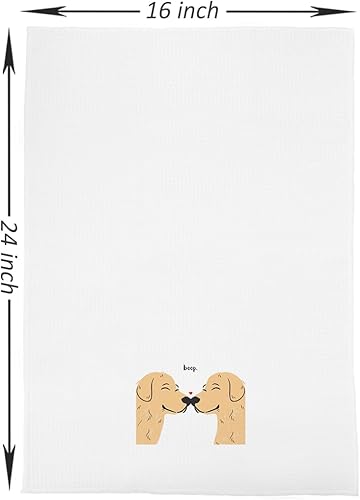 Miniatura 2 de Knibeo Golden Retriever - Toallas de cocina para mujeres, regalos para perros, paños de té para decoración de cocina, bonita toalla de mano para