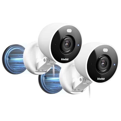 Kiwibit 2K Security Camera Indoor/Outdoor, Pet Camera, Baby Monitor, Magnetic