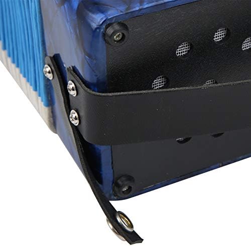 Dilwe Kids Children 17 Key Accordion Mini Small Accordion Educational Musical Instrument Toy for Beginners Students
