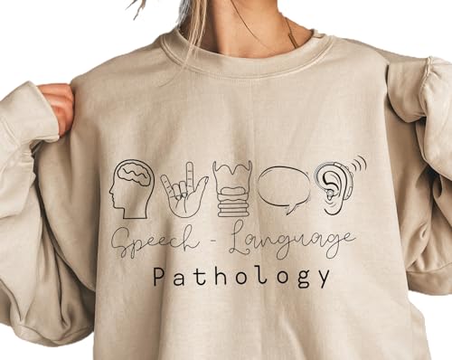 Generic Speech Therapist Sweatshirt, Speech Language Therapist Shirt, SLP Nurse Sweater, SLP Sweater, Speech Language Pathologist,Gift For SLP, Small2