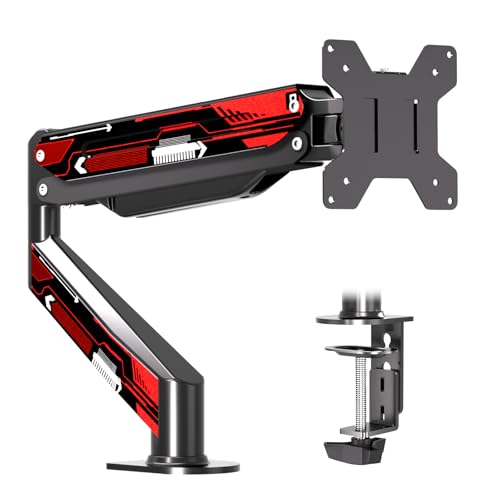 Suptek Monitor Mount Gas Spring Arm Desk Mount Stand - Fully Adju...