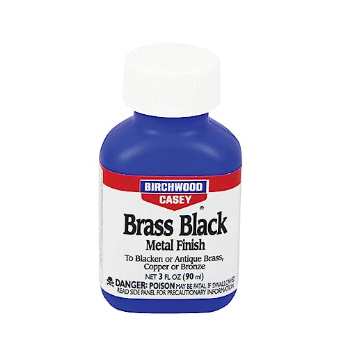 Birchwood Casey Brass Black Metal Finish 3-Ounce