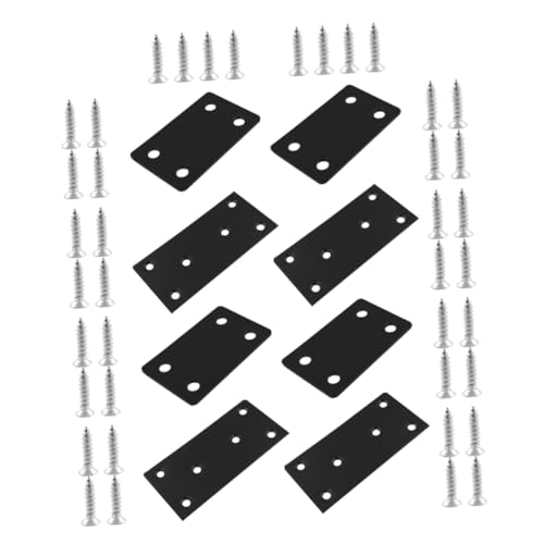 KICHOUSE Stylish Appearance Enhance Stability Secure Connection Metal Strip Holes Brackets for 48pcs Kit