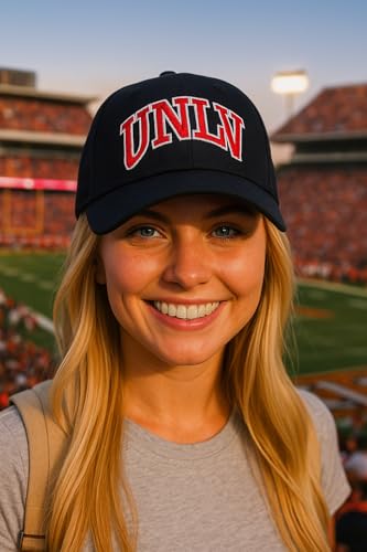 Gorra deportiva ajustable UNLV Rebels Rojo/Blanco miniatura 4