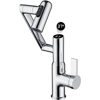 Smart Temperature Single Handle Sink & Kitchen Taps Chrome