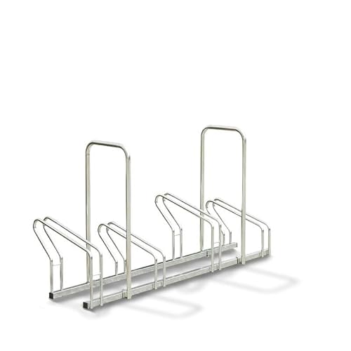 Rastrello Per Biciclette 4 Biciclette - 2 Livelli Fianco A Fianco Con Arceaux - Mottez M024V4Ar