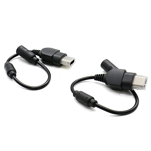 JETEHO 2 Pack Breakaway Cable for Xbox (Black)