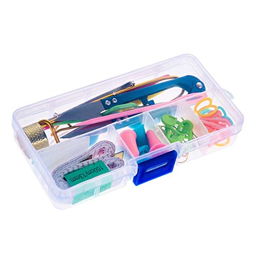 Home Knitting Accessories Diy Knitting Tools Set Crochet Hook Stitch Weave Accessories Supplied With Case Box Yarn Knit Kit 1 Set #TOP4