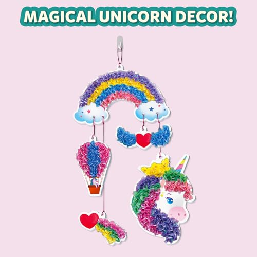Skillmatics Poke-in Art - Magical Unicorn Dream Decor, Mess-Free Fun for Kids, DIY Wood Craft Kits, Screen-Free Activity, Gifts for Ages 4, 5, 6, 7, 8, 9