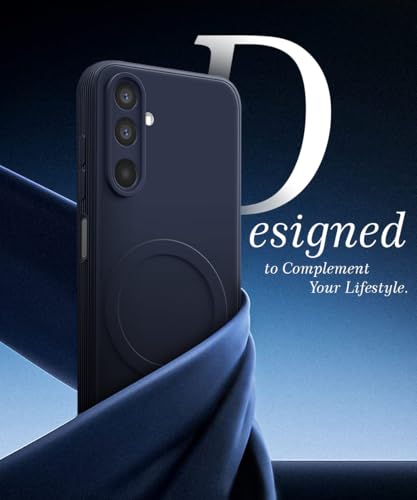 Image of WOW IMAGINE Back Case Cover for Samsung Galaxy M17 5G | A17 5G | F17 5G | Soft Matte Silicone Case| Slim Fit & Shockproof | Camera Protection Bumper Cover (Blue)