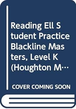 Paperback Reading Ell Student Practice Blackline Masters, Level K (Houghton Mifflin Reading) Book