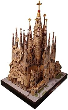 NZPOST Holy Family Gaudi Barcelona Sagrada Familia Handcraft DIY Card Paper Model KitUnassembled Kit
