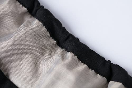 Radia Smart Emf Protection Pregnancy Belly Band, Anti-Radiation, Radiation Shield Maternity Black/Cream (Black) #TOP6