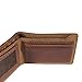 Carhartt Men's Bifold and Passcase, Durable Billfold Wallets, Available in Leather and Canvas Styles, Brown
