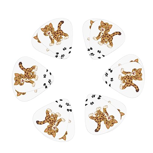 Lot de 12 médiators mignons en forme de bébé Jaguar pour guitare électrique et basse - Les Beatles, Paul McCartney, John Lennon, RIngo Starr, George Harrison Lot de 12 médiators mignons en forme de bébé Jaguar pour guitare électrique et basse – Image 3