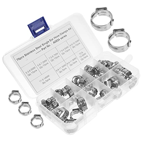 Kit de colliers de serrage pour tubes iplusmile de 140 pièces avec pinces - 3