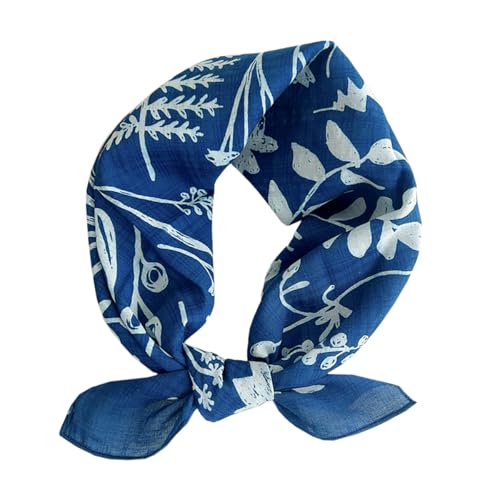 Pemilosci Cotton-Blend Bandana, Head Scarf, Headband, Head wrap, Hair Neck Scarf for Women 22 x...