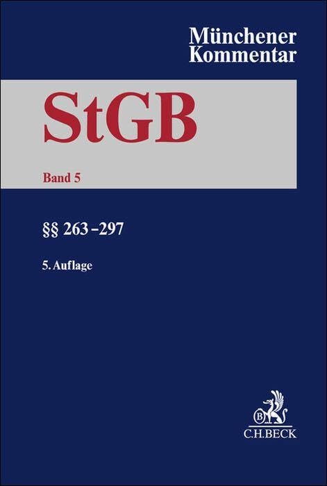 Münchener Kommentar zum Strafgesetzbuch Bd. 5: §§ 263-297