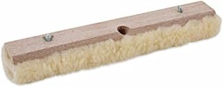 Boardwalk BWK4416 16 in. Lambswool Finish Applicator Mop Head - White