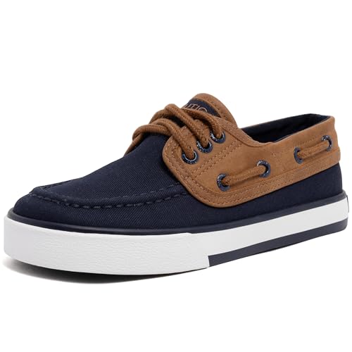 Image of Nautica Kid's Casual Boat Shoe Loafers - School Shoes for Boys (Toddler /Little Kid /Big Kid)