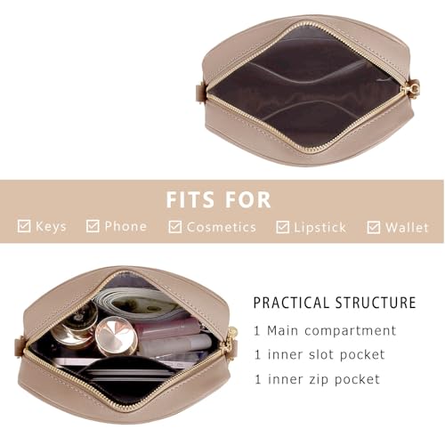Image of Small Crossbody Purses for Women Quilted Crossbody Shoulder Handbags Trendy Clutch Purse Camera Bag
