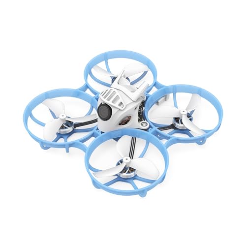 BETAFPV Meteor75 Pro Bürstenlos Whoop Quadrocopter mit Matrix 1S 5IN1 FC, 45mm 3-Blatt Props, Flug Bis Zu 6,5Min mit BT2.0 550mAh 1S Akku, für FPV Drohne Freestyle Racing Indoor Outdoor - ELRS