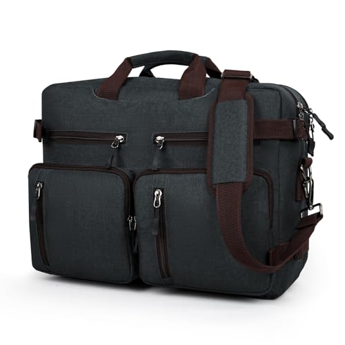 FATMUG Laptop Messenger Bag For Men -Convertible Large Backpack F...